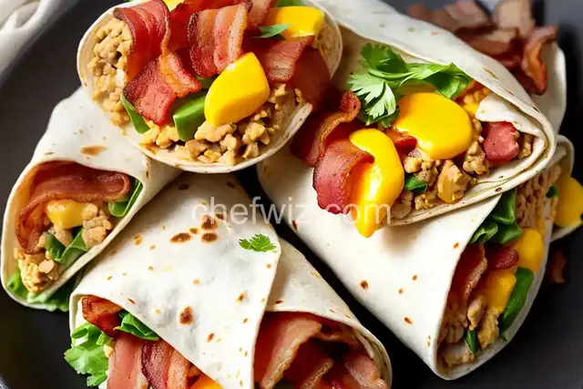 Bacon Breakfast Burrito