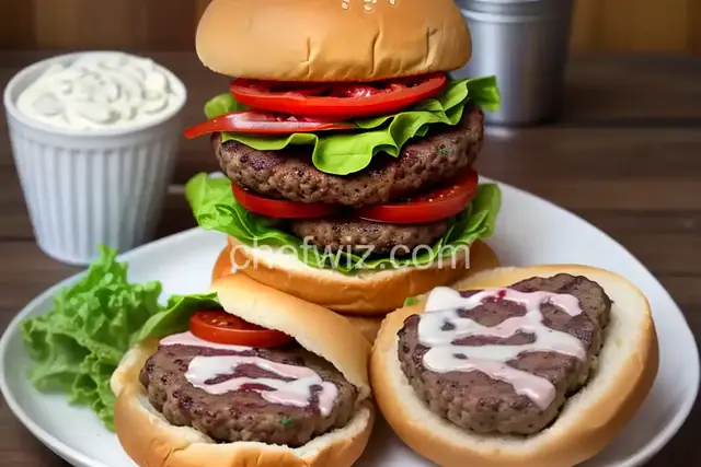 Bacon Burger Dogs