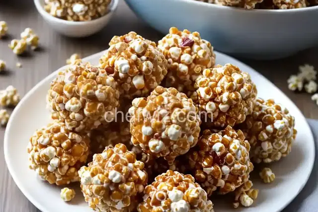 Bacon-Caramel Popcorn Balls