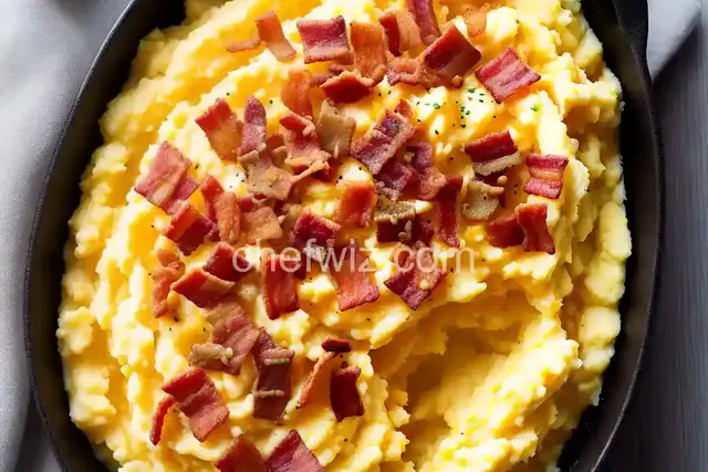 Bacon-Cheddar Mashed Potatoes