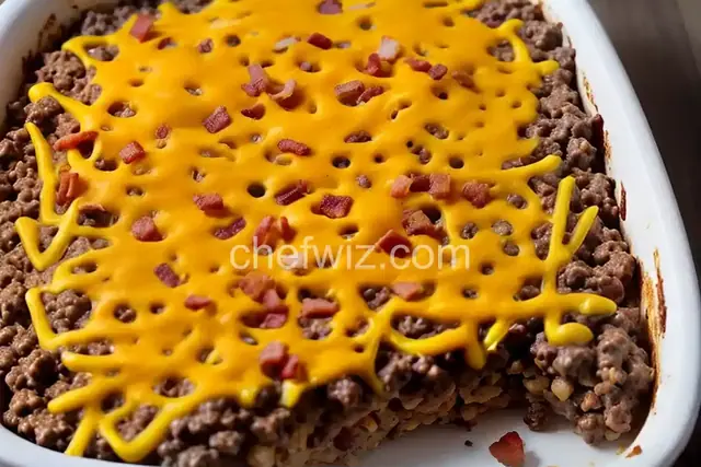 Bacon Cheeseburger Dip