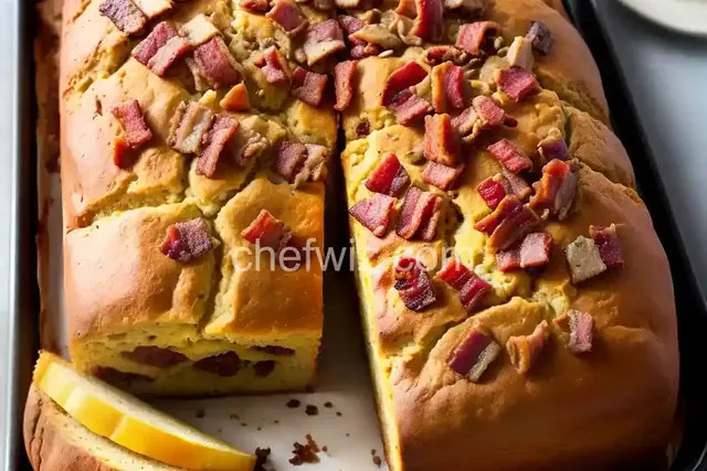 Bacon Cheeseburger Garbage Bread