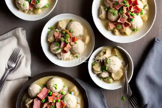 Bacon Chicken and Dumplings