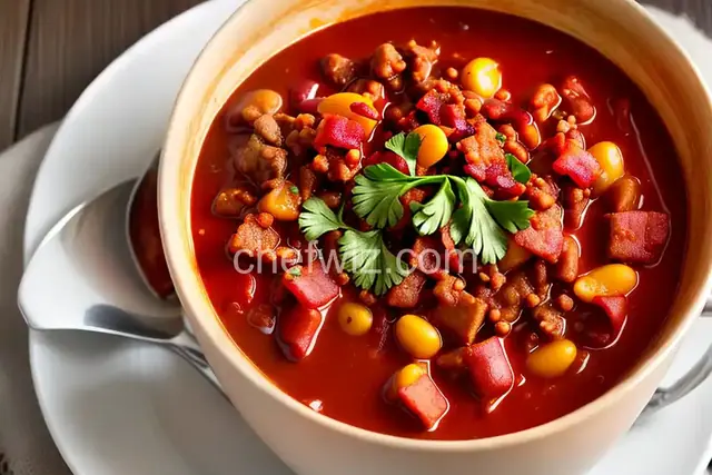 Bacon Chili without Beans