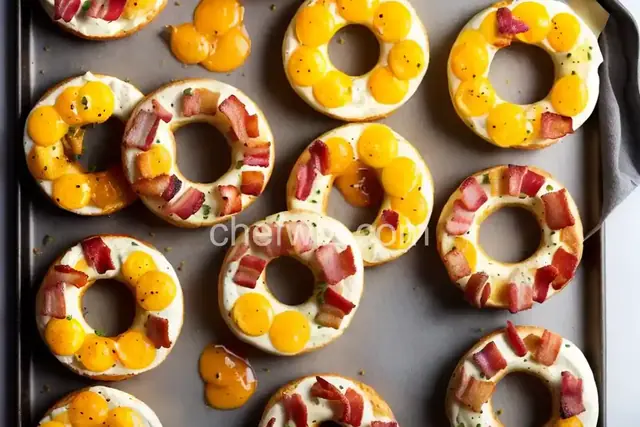 Bacon, Egg and Cheese Bagels