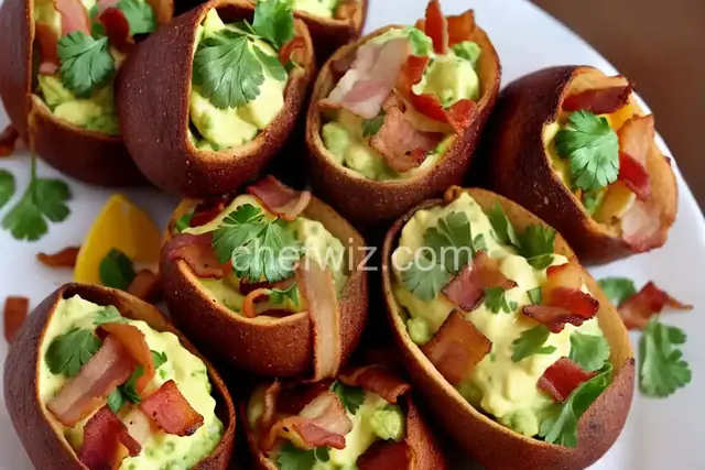 Bacon Guac Bombs