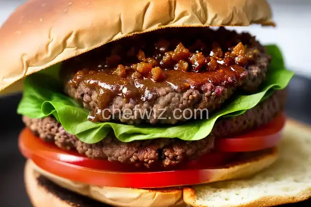 Bacon Jam Burger