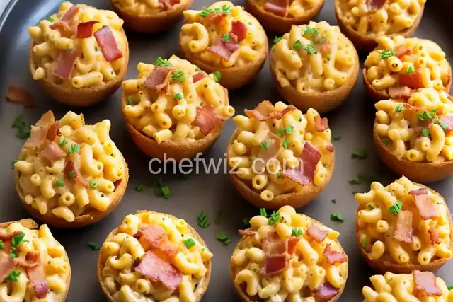Bacon Mac and Cheese Bombs