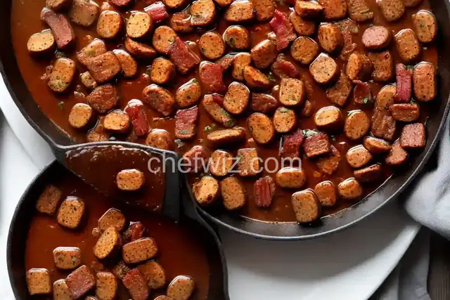 Bacon-Molasses Breakfast Sausage