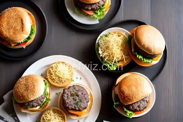 Bacon, Onion and Cheese Stuffed Burger