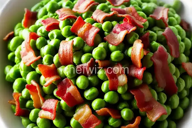 Bacon Ranch Pea Salad