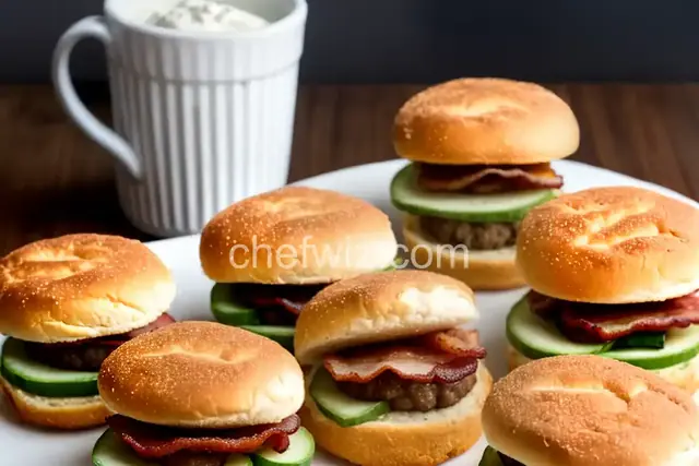 Bacon Sliders