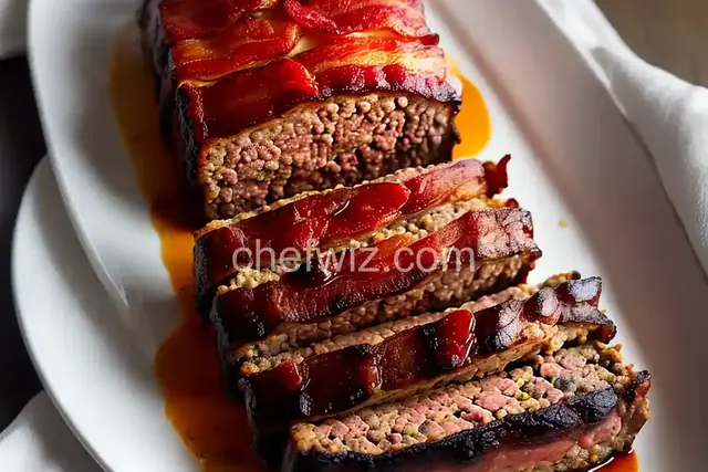 Bacon-Wrapped Buffalo Meatloaf