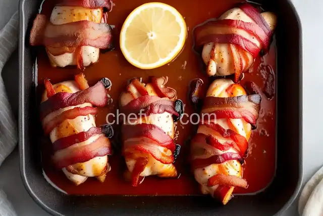 Bacon-Wrapped Chicken in the Oven