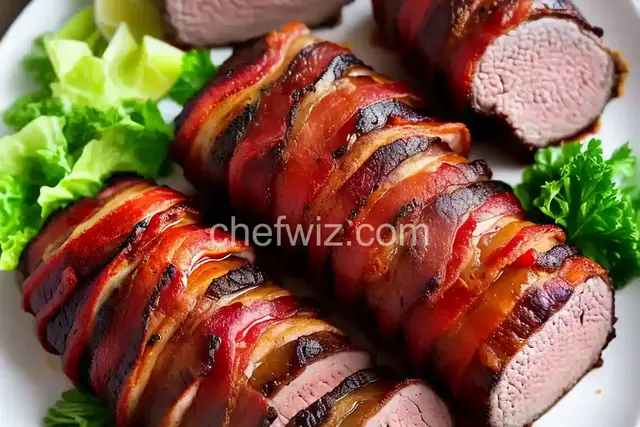 Bacon-Wrapped Double Pork Meatloaf