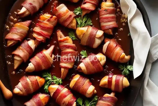 Bacon Wrapped Duck Breasts