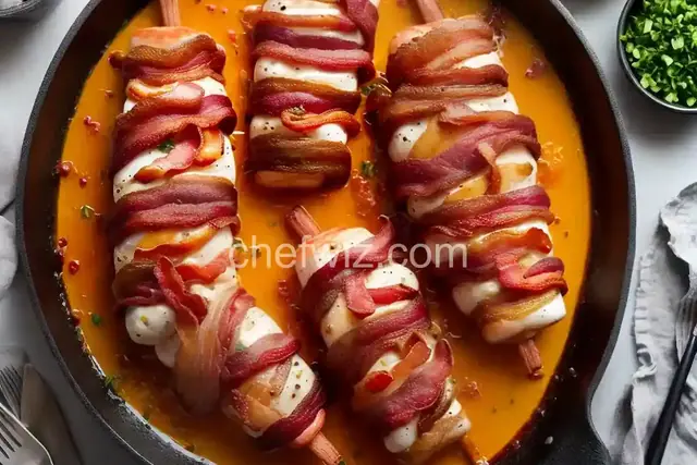 Bacon-Wrapped Halibut