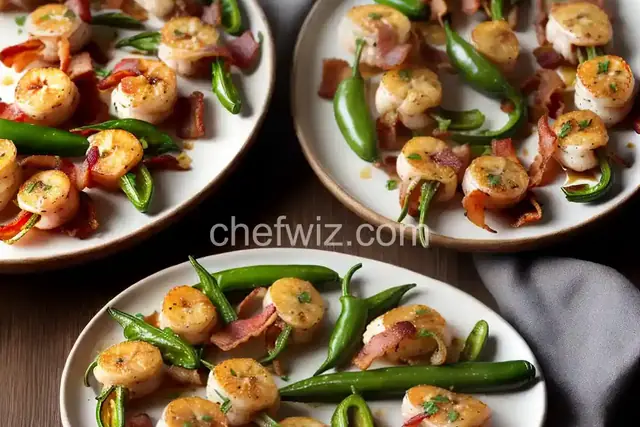 Bacon-Wrapped Jalapeno and Cheese-Stuffed Shrimp Recipe
