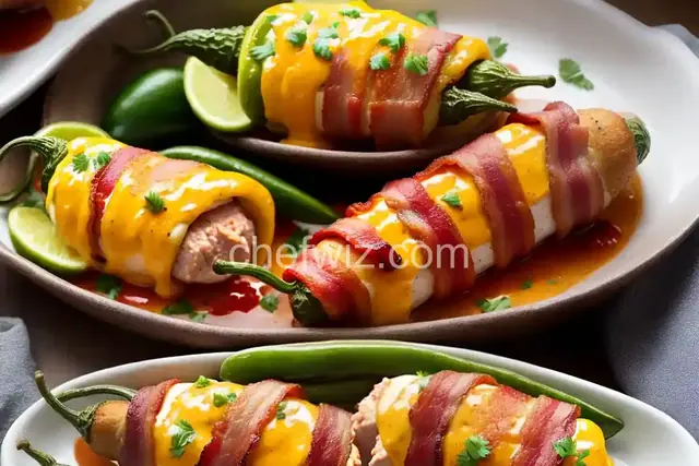 Bacon-Wrapped Jalapeño Popper Chicken