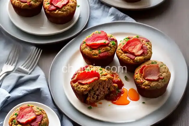 Bacon-Wrapped Meatloaf Muffins