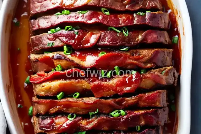 Bacon-Wrapped Meatloaf