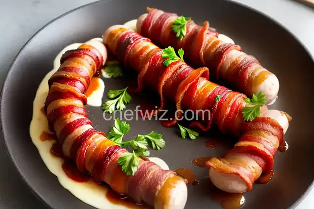 Bacon Wrapped Sausage