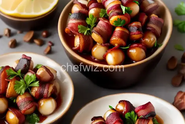 Bacon Wrapped Water Chestnuts I