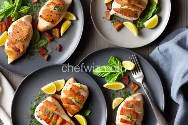 Bacon and Blue Cheese Stuffed Chicken Breasts