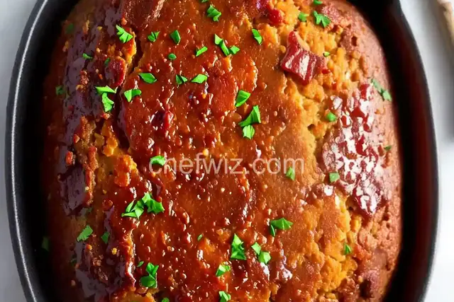 Bacon and Brown Sugar Meatloaf