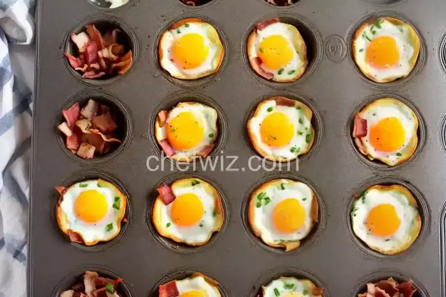 Bacon and Egg Muffins