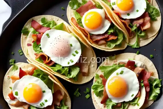 Bacon and Egg Tacos