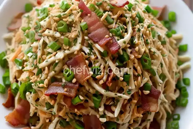 Bacon and Scallion Coleslaw