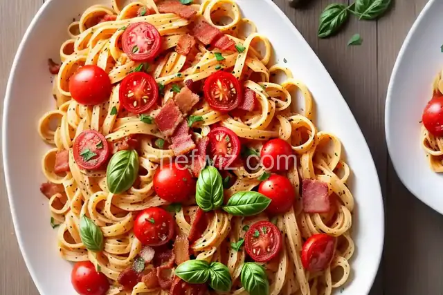 Bacon and Tomato Pasta
