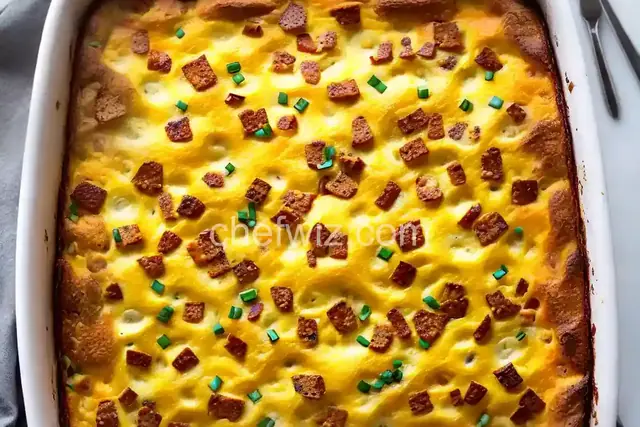 Bagel Breakfast Casserole