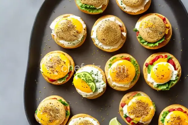 Bagel Breakfast Sliders