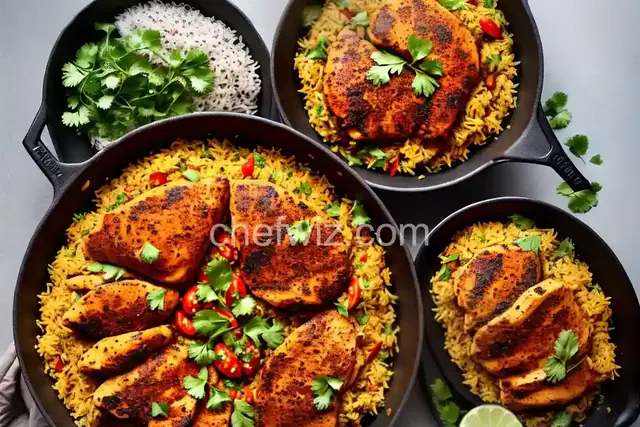 Baharat Chicken and Rice