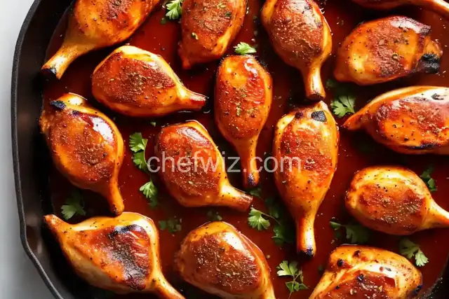 Baked BBQ Chicken Drumsticks