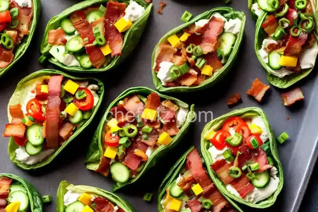 Baked Bacon Jalapeno Wraps