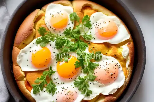 Baked Bagel Egg-in-the-Hole