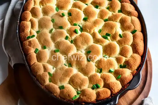 Baked Biscuit Wreath Dip