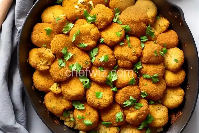 Baked Breaded Cauliflower