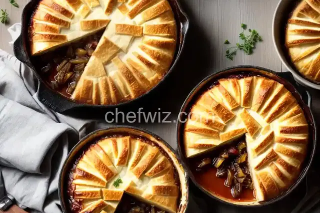 Baked Brie with Caramelized Onions