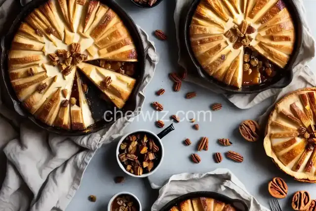Baked Brie with Maple Caramelized Apples and Spiced Praline Bacon