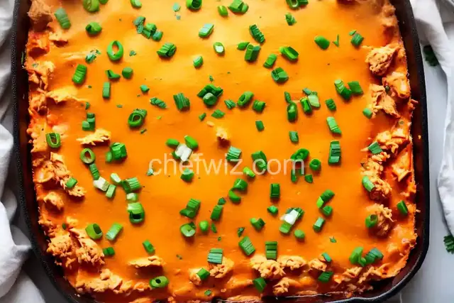 Baked Buffalo Chicken Dip