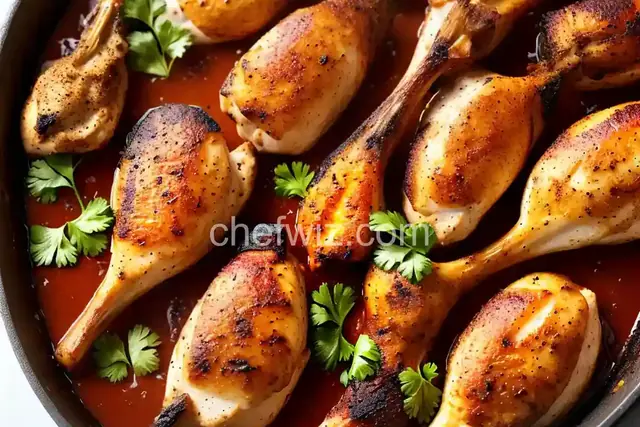 Baked Cajun Chicken Drumsticks