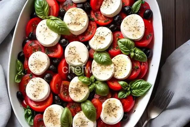 Baked Caprese Salad