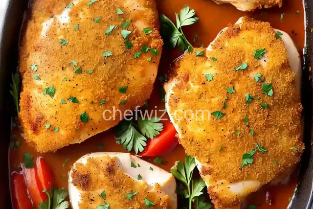 Baked Chicken Breasts With Parmesan Crust