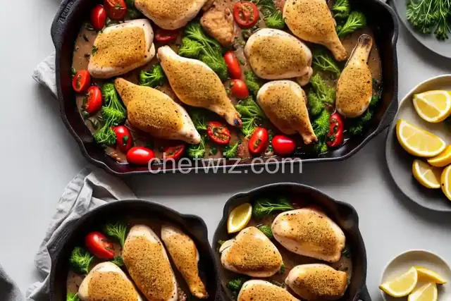 Baked Chicken Dinner