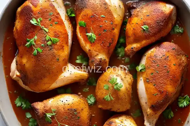 Baked Chicken Leg Quarters