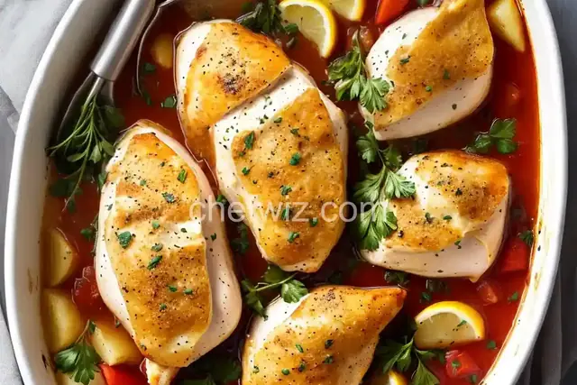 Baked Chicken and Brie